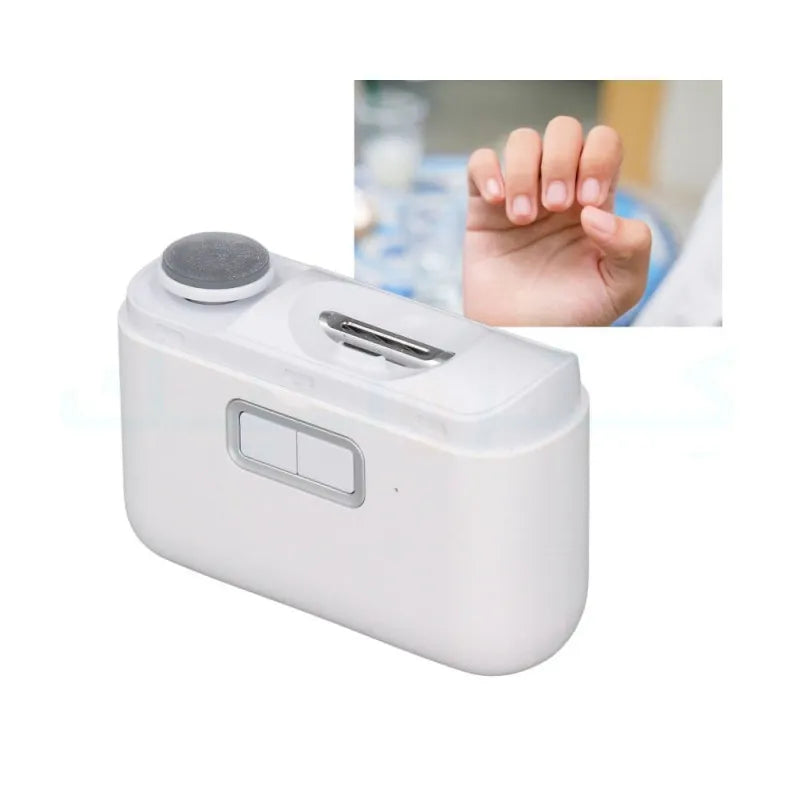 2 in 1 Electric Nail Clipper & Polisher with USB Charging
