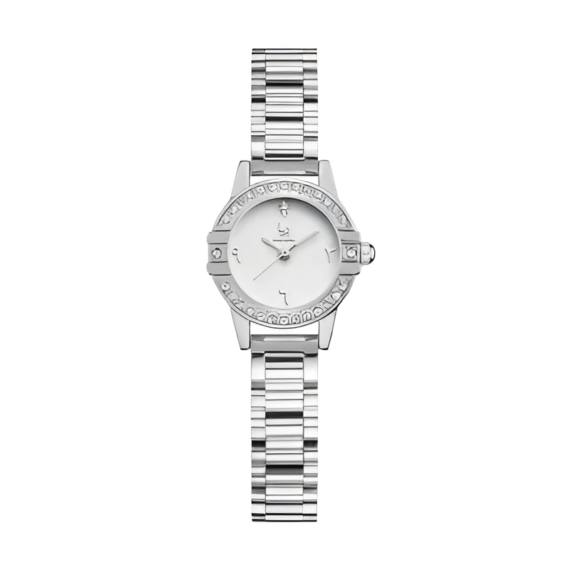 Womens Watch Louis Rival Silver White Dia