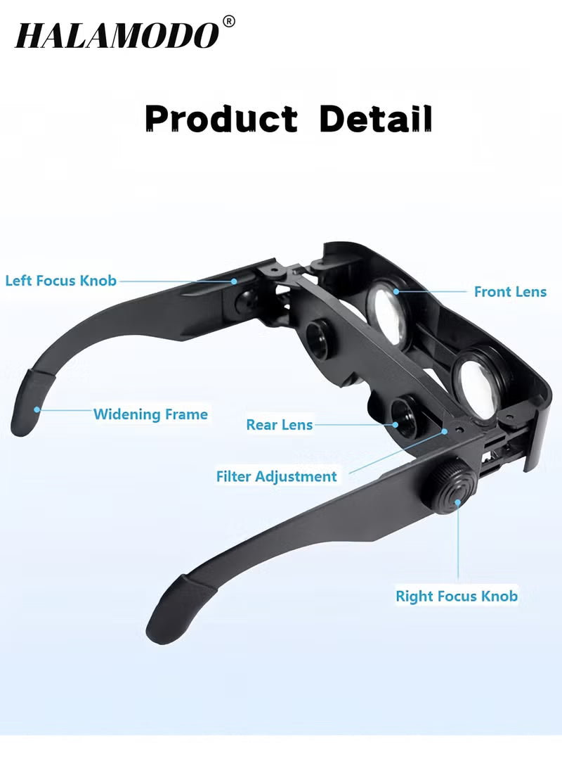 Fishing Binocular Glasses Professional Magnification