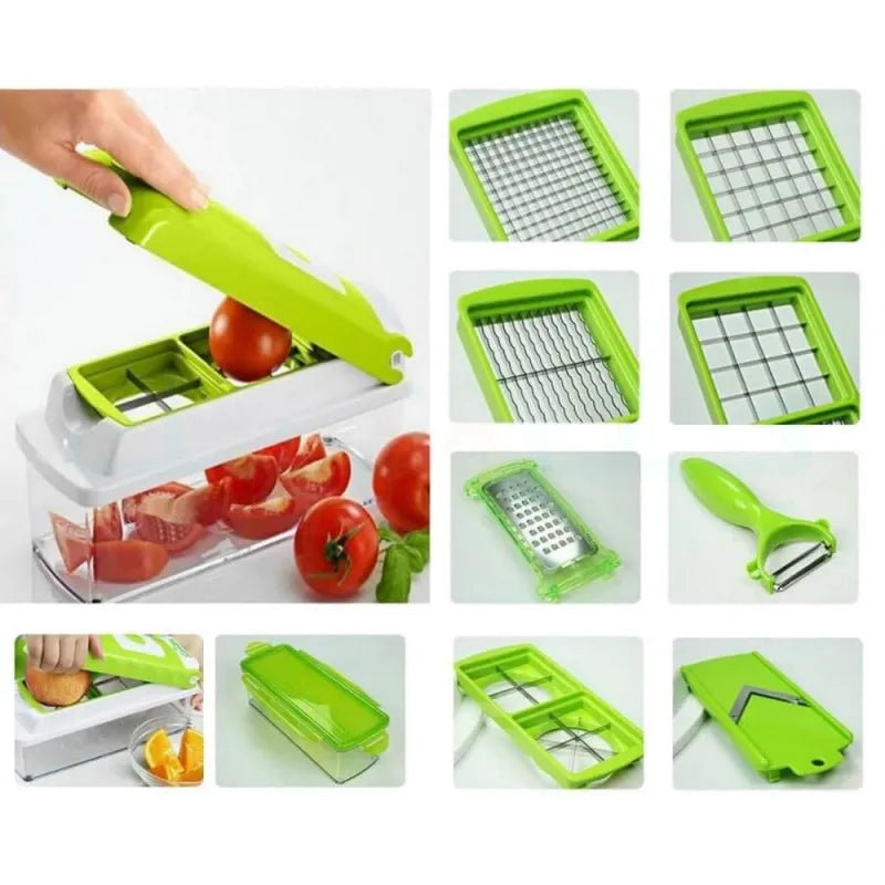 Vegetable And Fruit Cutter Set 12 Pieces