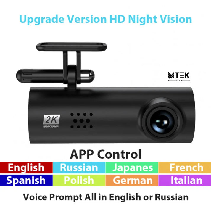 MTEK Dash Cam 1080p