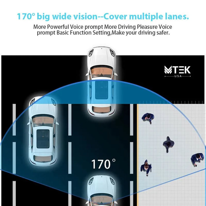 MTEK Dash Cam 1080p
