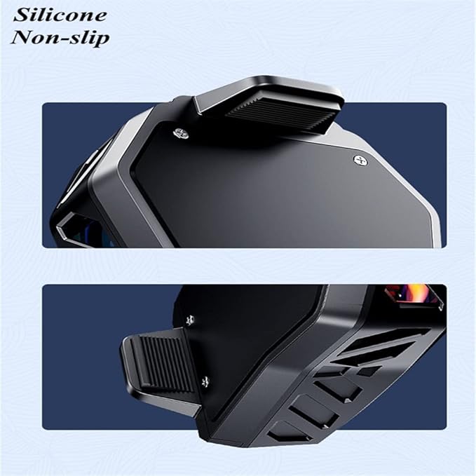 Mobile Cooling Fan With LED Temperature Display