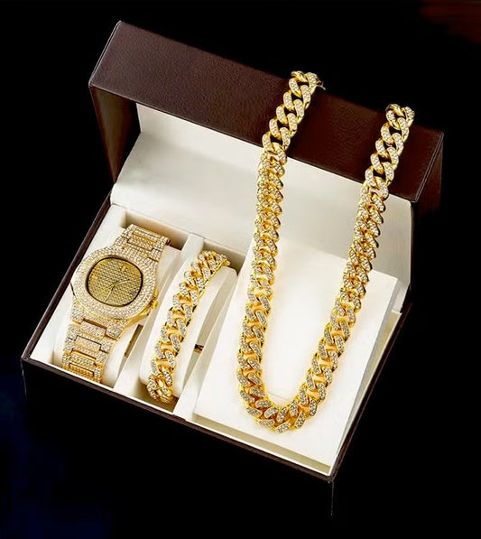 Watch And Jewelry Gift Set