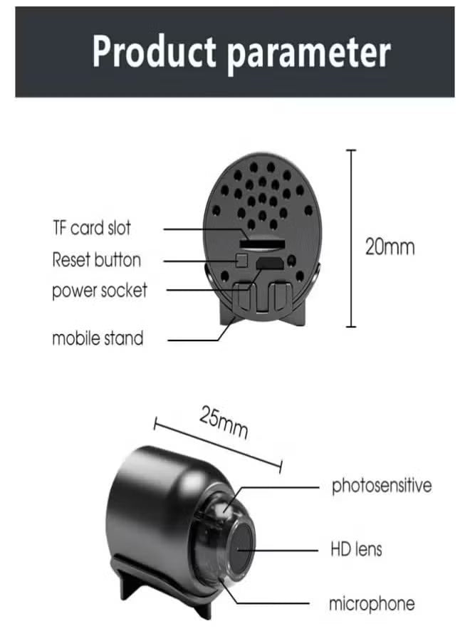 Mini Wi-fi Camera HD1080P