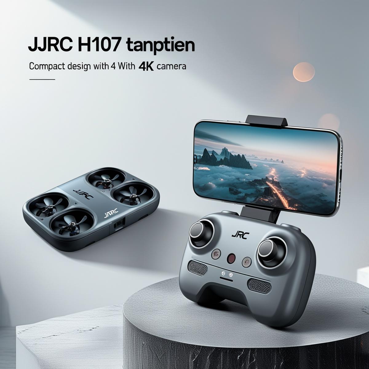 JJRC H107 Drone With 4K Camera