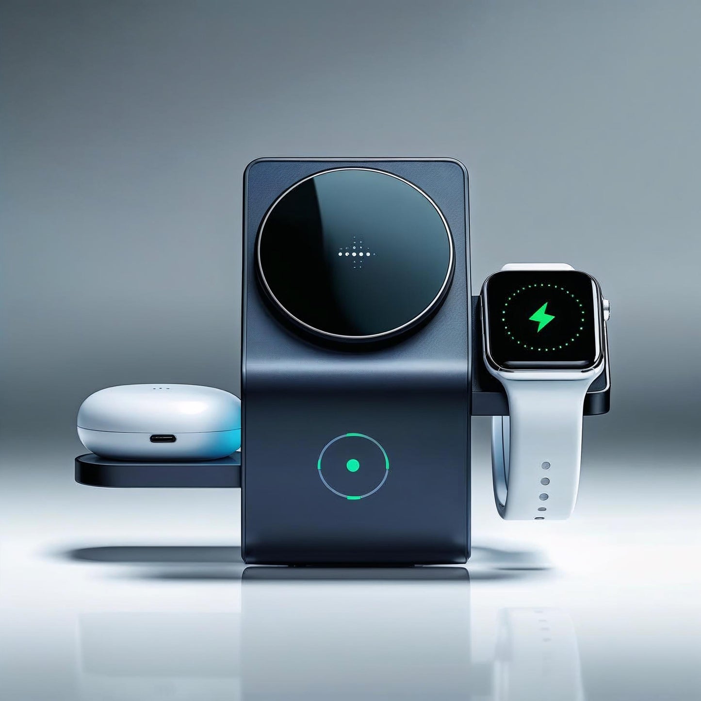 Multi Functional Wireless Fast Charger