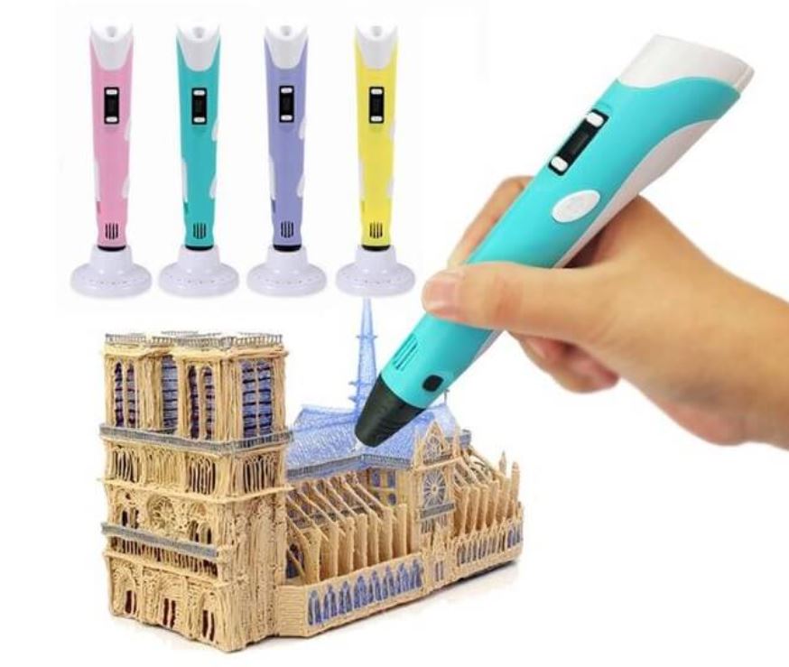 Intelligent 3D Pen With Led Display