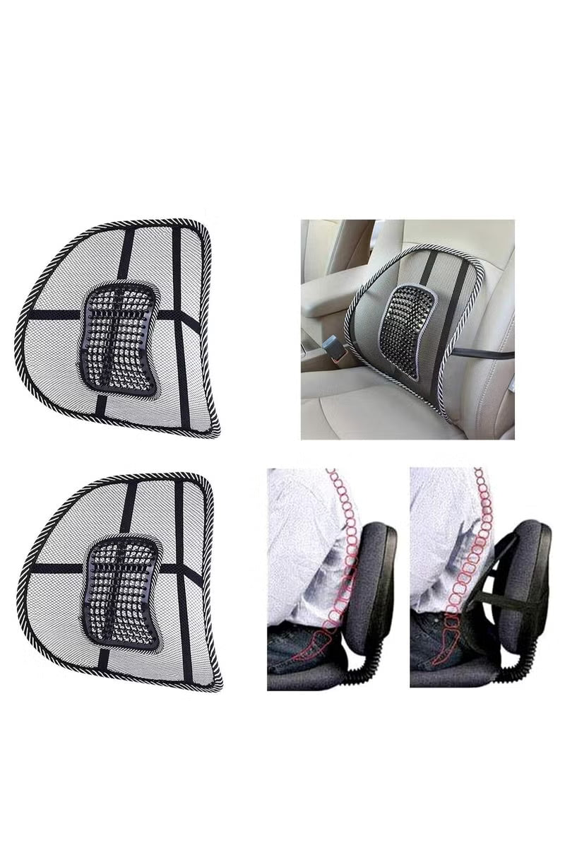 Mesh Pillow For Back And Lumbar Support