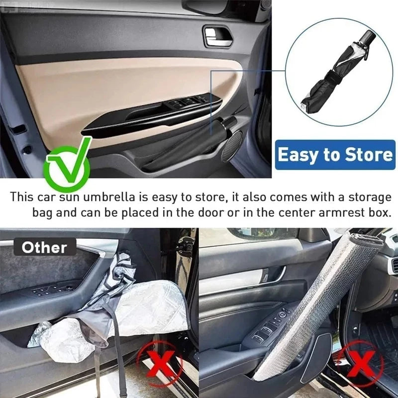 Car Windshield Umbrella Sun Shade