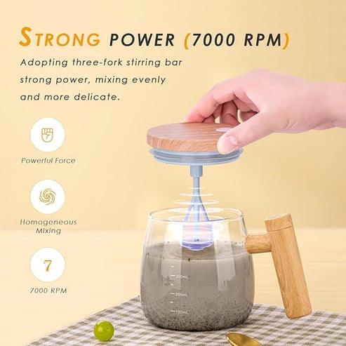 Electric Mixing Cup 400ML Rechargeable Self Stirring Mug