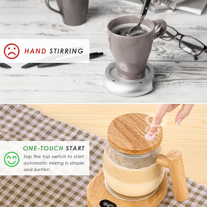 Electric Mixing Cup 400ML Rechargeable Self Stirring Mug