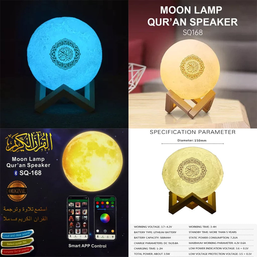 Moon Lamp Quran Speaker SQ168