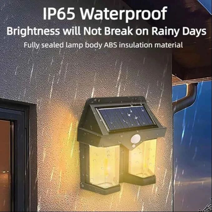 Dual Solar LED Motion Sensor Light