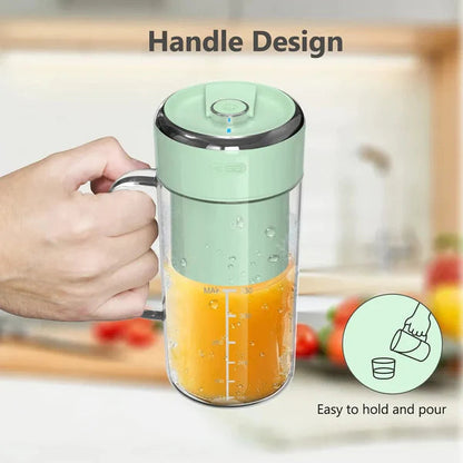 Mini Smoothie Blender With Straw