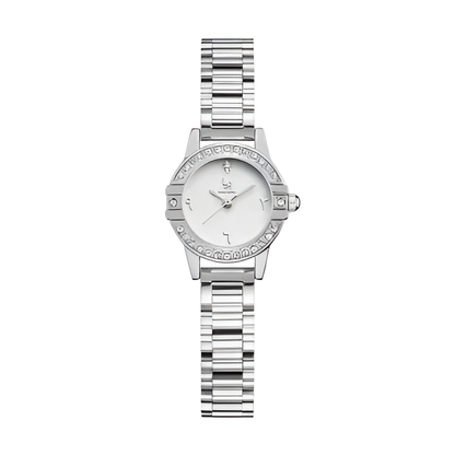 Womens Watch Louis Rival Silver White Dia