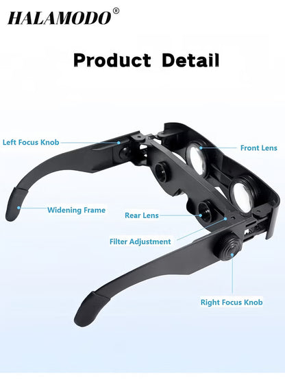 Fishing Binocular Glasses Professional Magnification