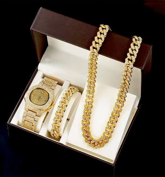 6 Pcs Set Women's Watches And Jewelry