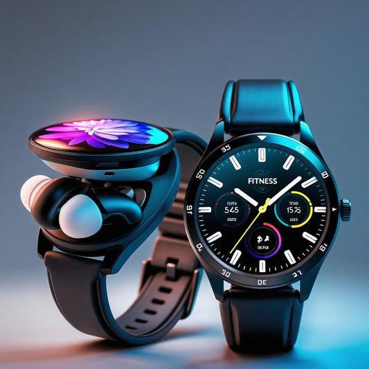 PowerBand GT5 – 2 in 1 Smartwatch + Earbuds