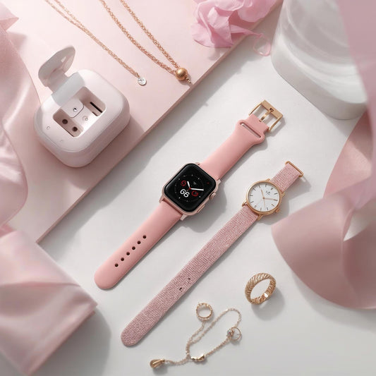 A58 Plus 6-in-1 Smartwatch Gift Set for Women