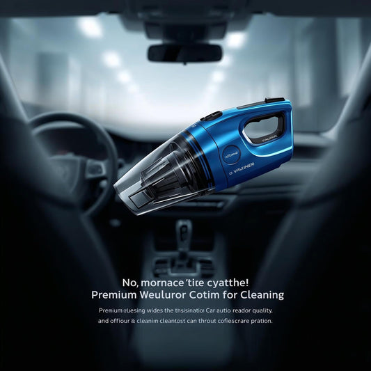 Blue Car Vacuum Cleaner