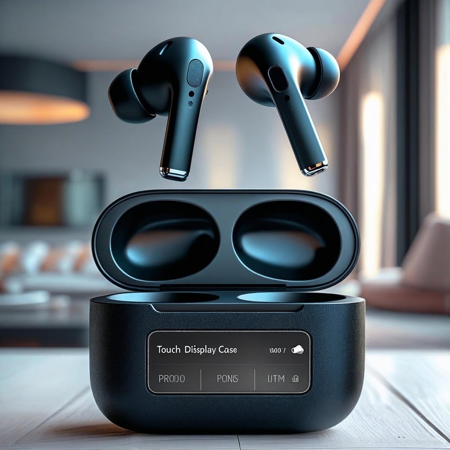 AirPods Pro With Smart Touch Display
