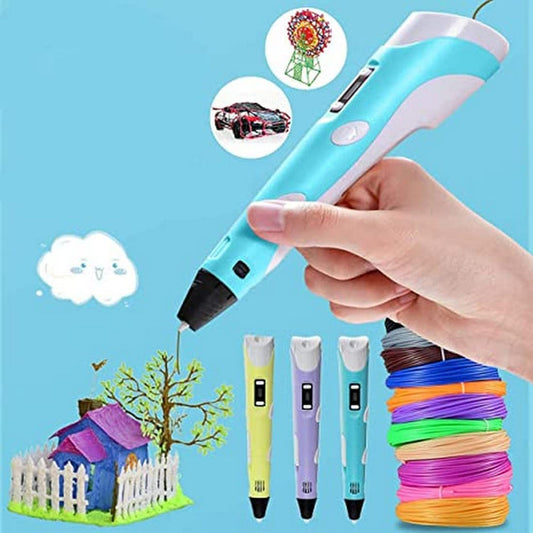 Intelligent 3D Pen With Led Display