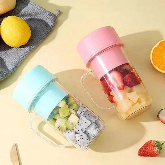 Mini Smoothie Blender With Straw