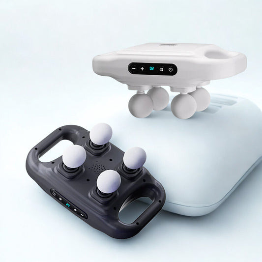 4-Heads Handheld Body Massager