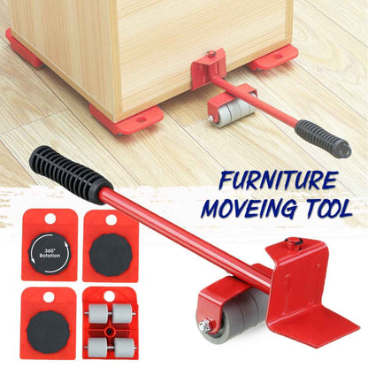 Furniture Lifter Mover Tool Set 5Pcs