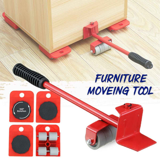 Furniture Lifter Mover Tool Set 5Pcs