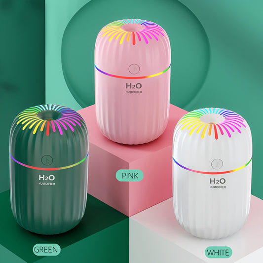 3 in 1 Air Humidifier with LED Light & Aromatherapy